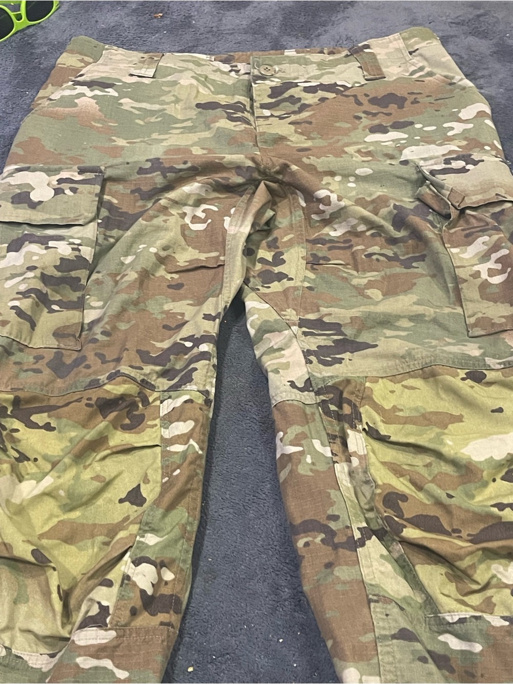 Men's Camouflage Cargo Pants - Multicolor Camo